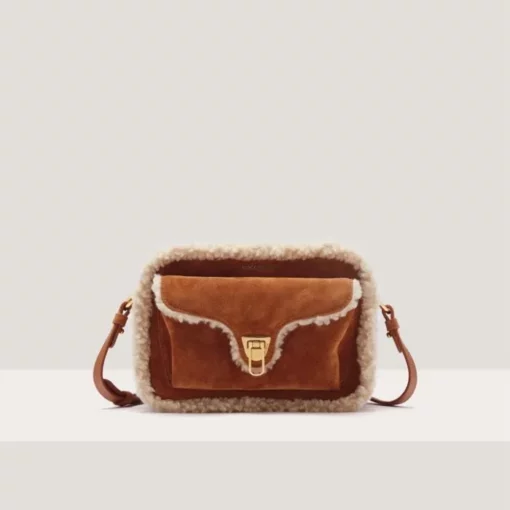 Tracollina Coccinelle in eco shearling