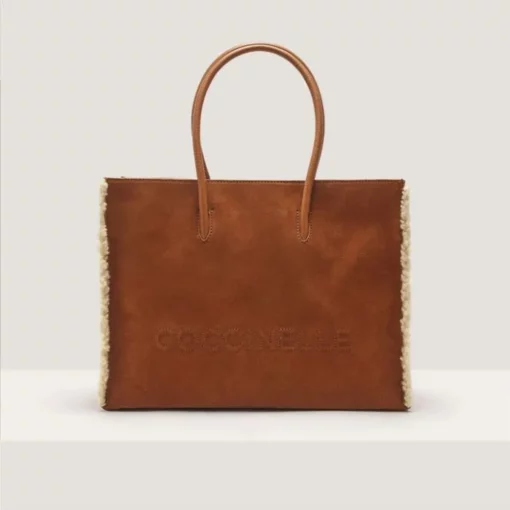 BORSA COCCINELLE ECO SHEARLING MYRTHA