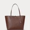 Borsa Shopping Ralph Lauren Tote Grande Reversibile